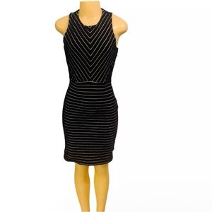 Old Navy Sz S Women Dress Sleeveless Blue And White